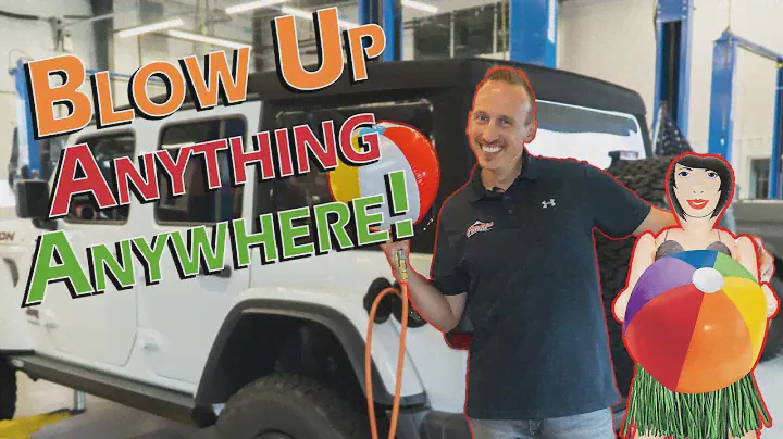We Install Hidden ARB On Board Air in this Jeep Rubicon