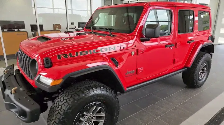 2024 JEEP WRANGLER RUBICON 392 WALKAROUND FIRECRACKER RED