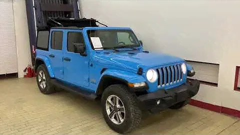 Jeep Wrangler 4 JL Синий 2020 г  с пробегом