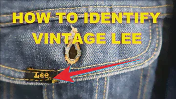 How To Date Vintage Lee Denim | Vintage Lee Guide