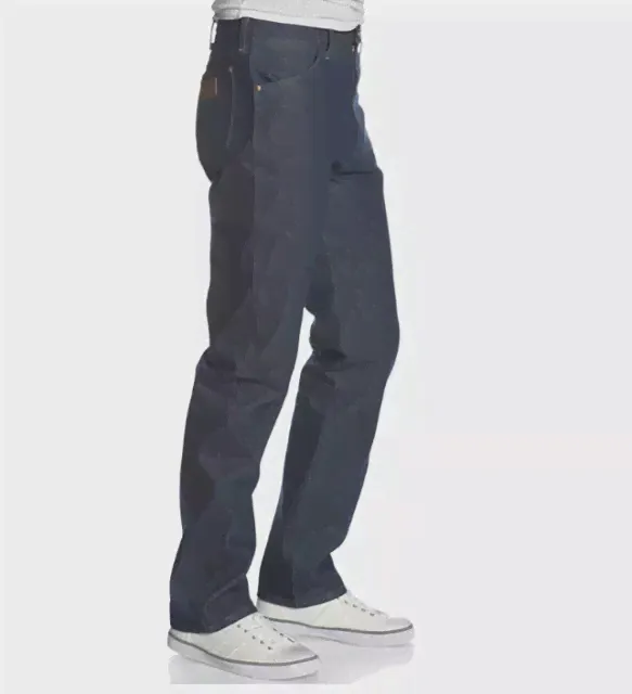 MEN'S RIGID WRANGLER Cowboy Cut 13MWZ Original Fit Jeans - Rigid Indigo-1