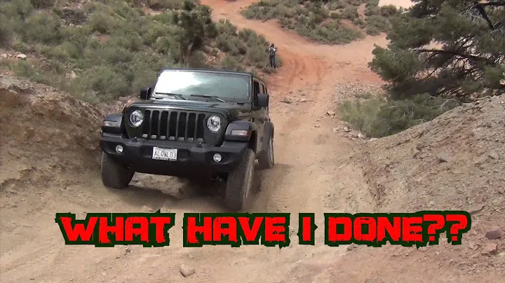 New Jeep Wrangler JL Unlimited Sport S  Looks like we have a lot of work to do!