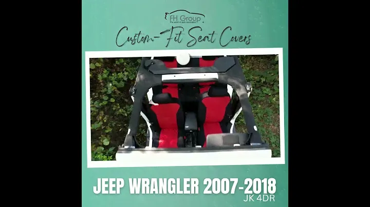 Custom-Fit Car Seat Covers for Jeep Wrangler - FH Group Auto
