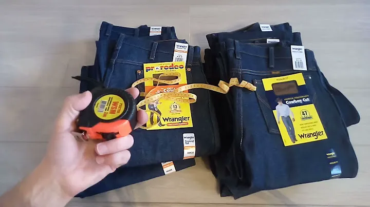 Ньюансы замеров джинсов для онлайн покупок. Wrangler в мужских размерах!