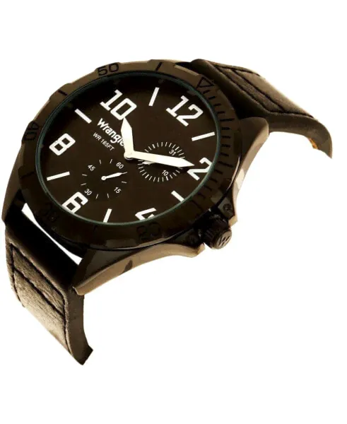 Часы Wrangler Watch 48MM IP Black Case