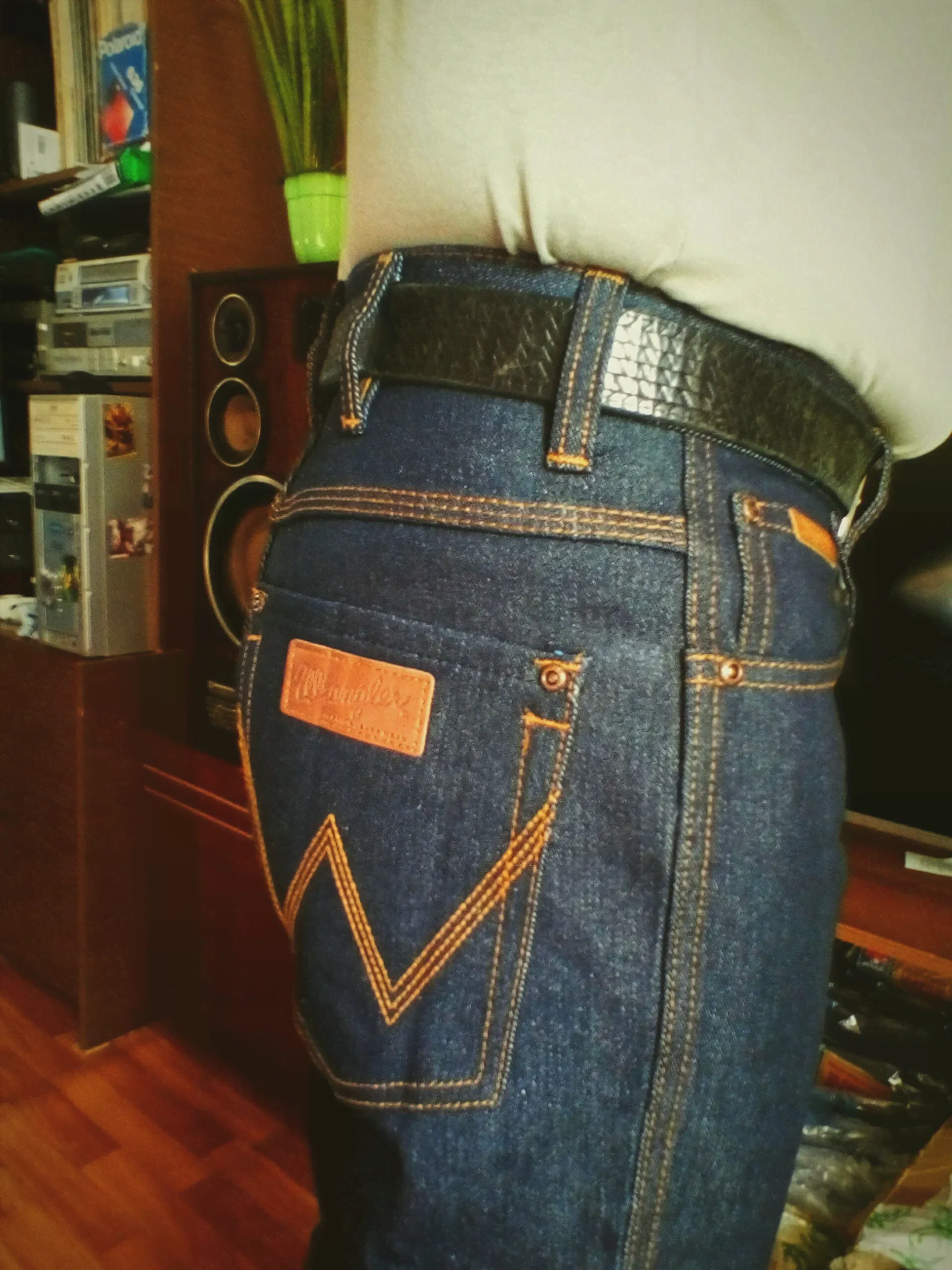 🛍 Мужские джинсы "Wrangler" мод. W-78, Классичесие,прямые.Плотный,жесткий ,невареный деним,100% хлопок