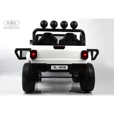 Электромобиль Jeep Wrangler P999BP белый