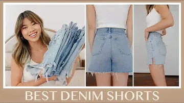 Best Denim Shorts For Summer! AGOLDE, Madewell, Abercrombie & Fitch | Try-on comparison and review