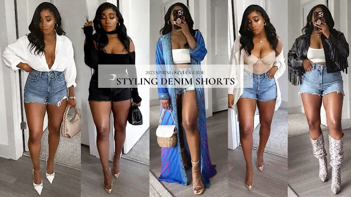 HOW I STYLE DENIM SHORTS | ABERCROMBIE STYLE