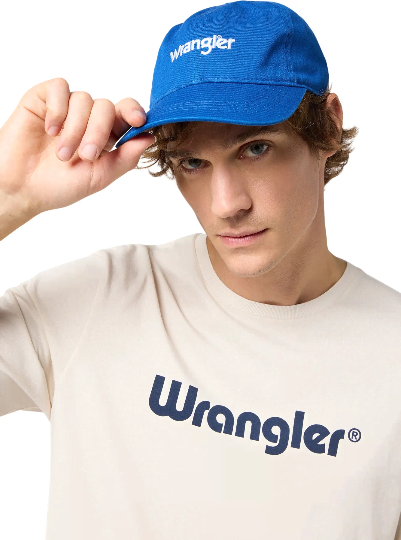 Бейсболка Wrangler Men Washed Logo Cap 112352593