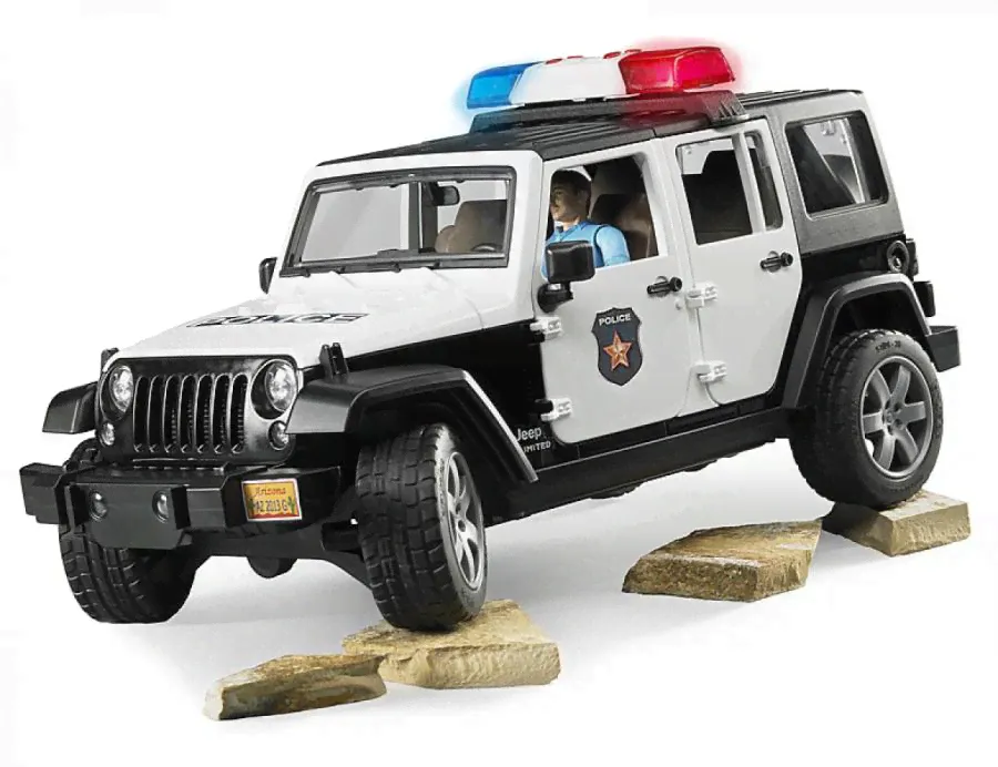 Bruder Jeep Wrangler Unlimited Rubicon Polizei-3