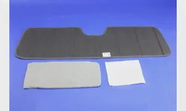 Экран от солнца на лобовое стекло Jeep Wrangler TJ/JK/JL, Gladiator JT, с логотипом Mopar, оригинал