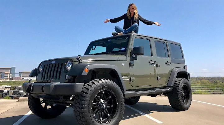 Her Jeep Wrangler Tour: Lifted 2016 Jeep Wrangler Unlimited Sport 4x4