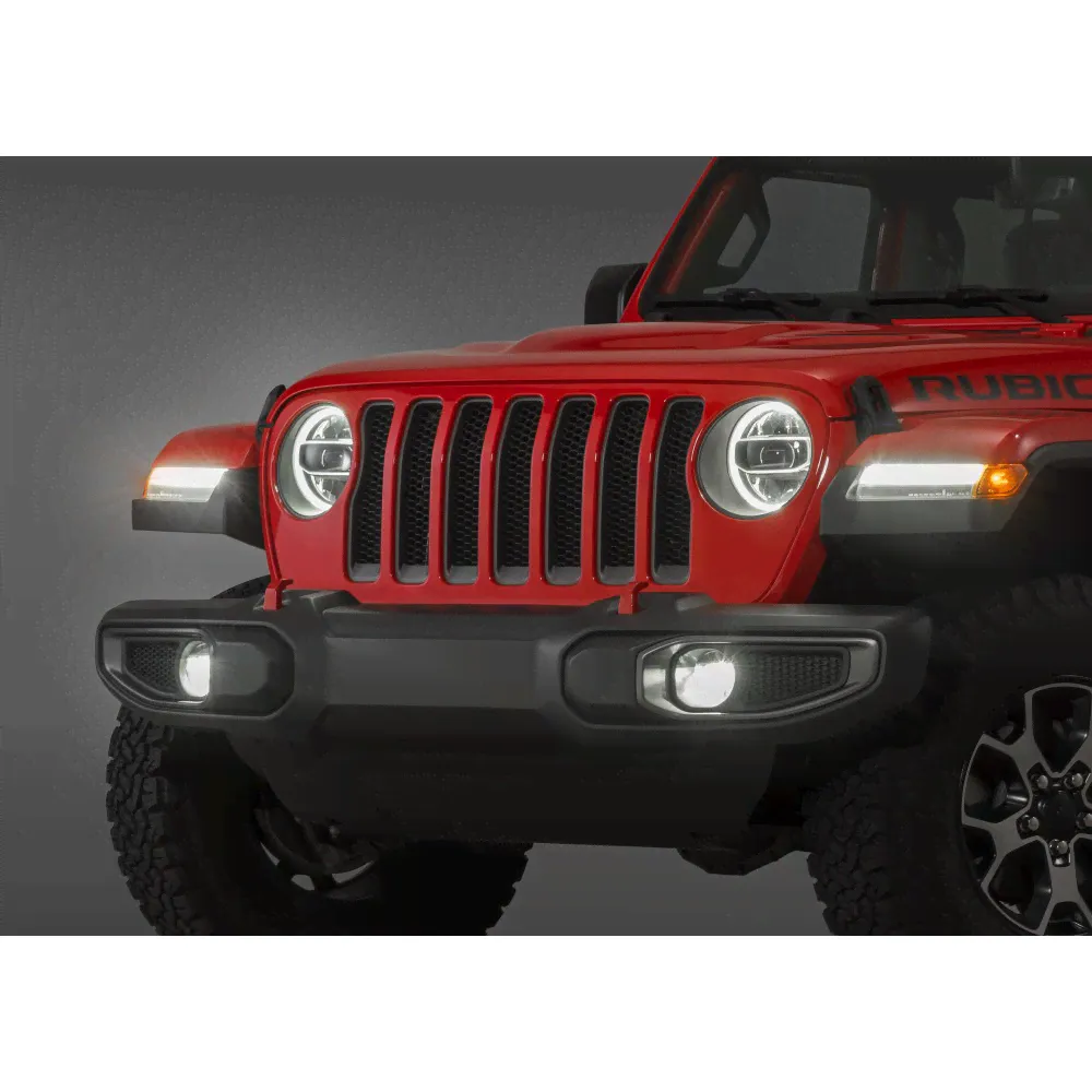 Фары LED светодиодные передние Mopar 82215136AD для Jeep Wrangler JL 2018-2020