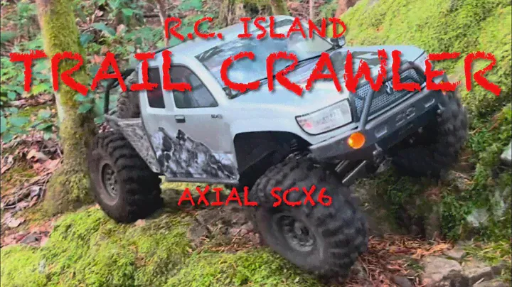 R.C. Trail Crawling. Axial Scx6 crawling new lines to the lookout. Video 2.