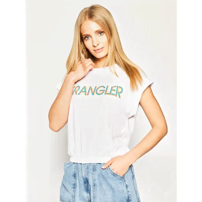 Футболка женская, Wrangler SUMMER TEE, размер 42 (W7N5GHXW1)-0
