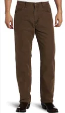 Wrangler Rugged Wear Mens Woodland Brown Thermal Jeans - Size 40 X 30 - NEW