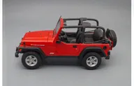 JEEP Wrangler Rubicon, red / black