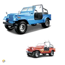 Машины Bburago - 1:24 Bijoux Jeep Wrangler 18-22033