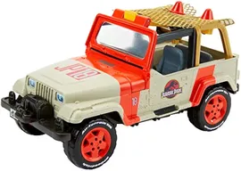 Игрушки модели Mattel Matchbox FNP46 Park Jurassic World Jeep Wrangler & Net Trapper