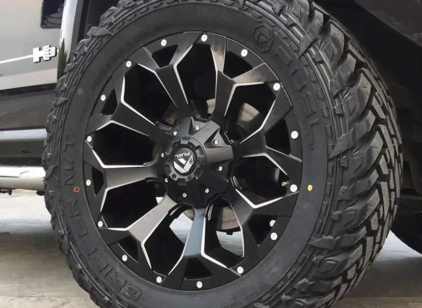Диски Fuel D576 R20 - оригинал на Jeep Wrangler-3