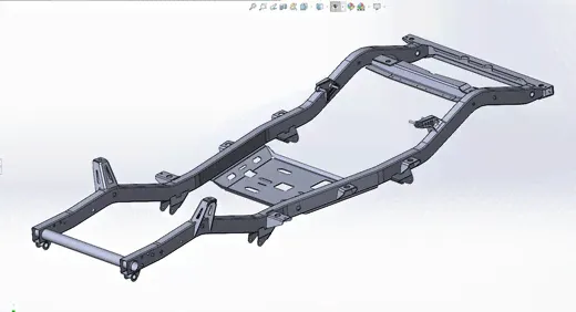  Jeep Wrangler YJ  / Frame Jeep Wrangler YJ-0