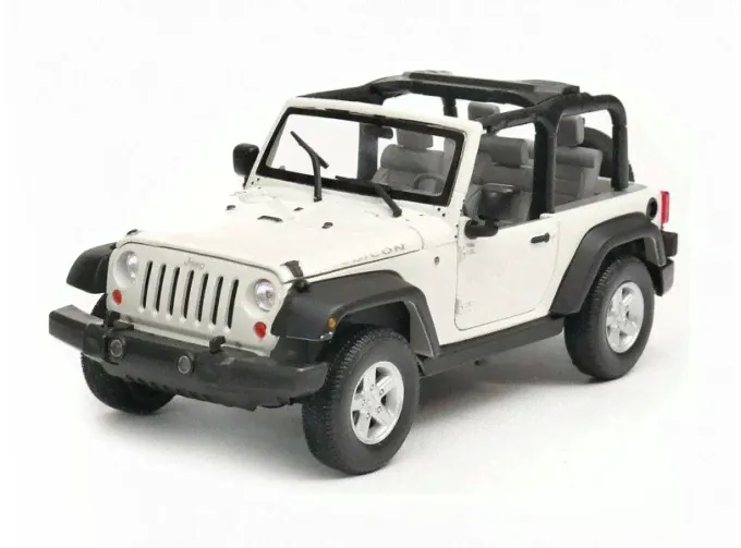 JEEP Wrangler Rubicon (2007), открытый белый-2