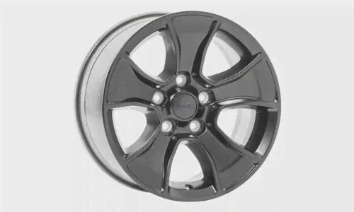 Диск колесный Jeep Wrangler, R17, черный, оригинал