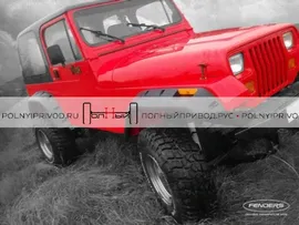 Расширители колёсных арок для Jeep Wrangler ( YJ )