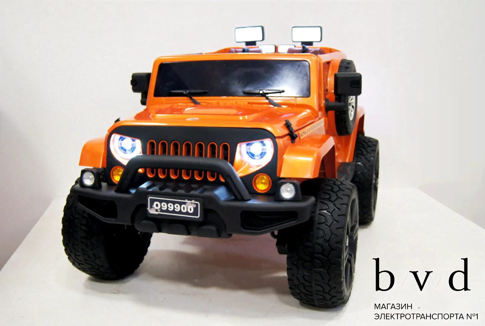 Детский электромобиль JEEP WRANGLER 4*4-4