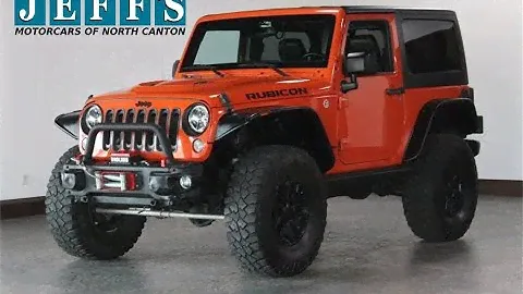 2015 Jeep Wrangler 4WD Rubicon Hard Rock for Sale in Canton, Ohio | Jeff's Motorcars