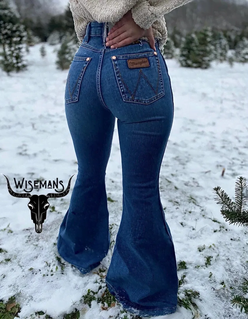 Final Sale ✨ Wrangler Retro Original Bell Bottom Women's Jeans 11MPFGA-0