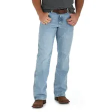 Wrangler Mens Retro Light Wash Bootcut Jeans WRT20CR