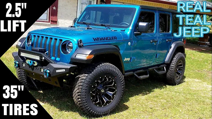 18-20 Jeep Wrangler JL: диски Fuel Assault, шины Atturo Trail BLADE XT 35 дюймов, подъемник Rough Country 2,5 дюйма