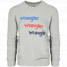 МУЖСКАЯ ТОЛСТОВКА С ЛОГОТИПОМ WRANGLER - XL