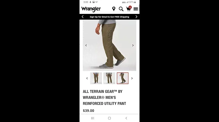 Wrangler "All Terrain" Pants review