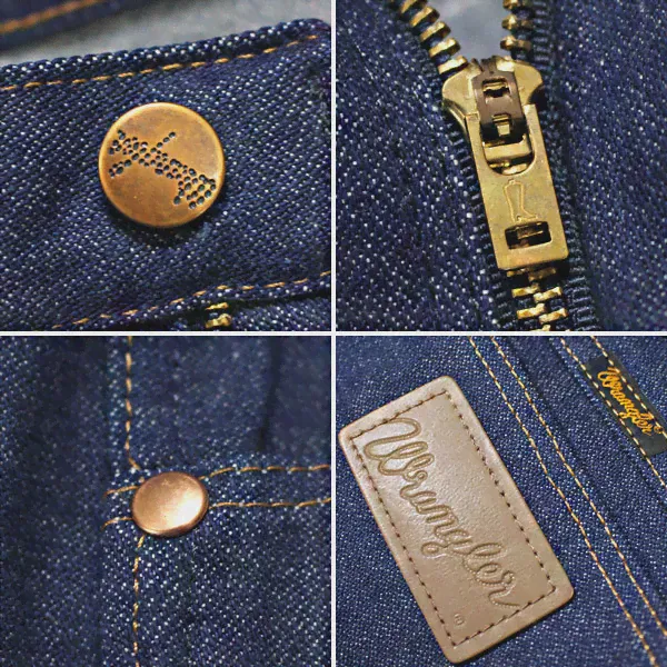 MEN'S RIGID WRANGLER Cowboy Cut 13MWZ Original Fit Jeans - Rigid Indigo-0