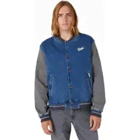 Джинсовка Wrangler BASEBALL JACKET EASY INDIGO M для мужчин-0