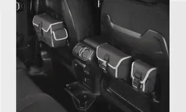 Органайзеры на спинку сидений Jeep Wrangler JL, 3 сумки, оригинал