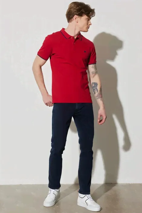 Футболка поло мужская Wrangler Polo Shirt W7BHK4X47-2