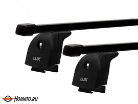 Багажник на крышу Jeep Wrangler JL 2017+ | на водосток | LUX БК-2