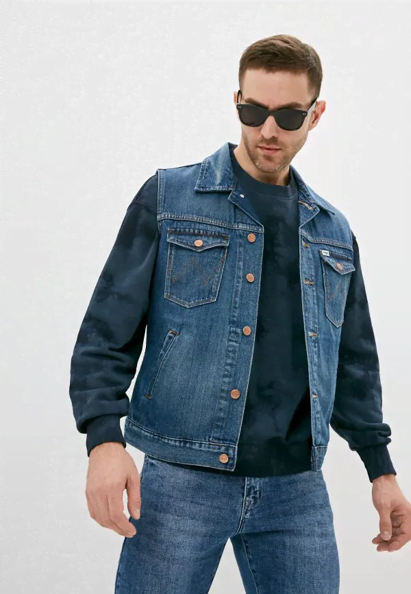 Жилет джинсовый Wrangler W447SF48R