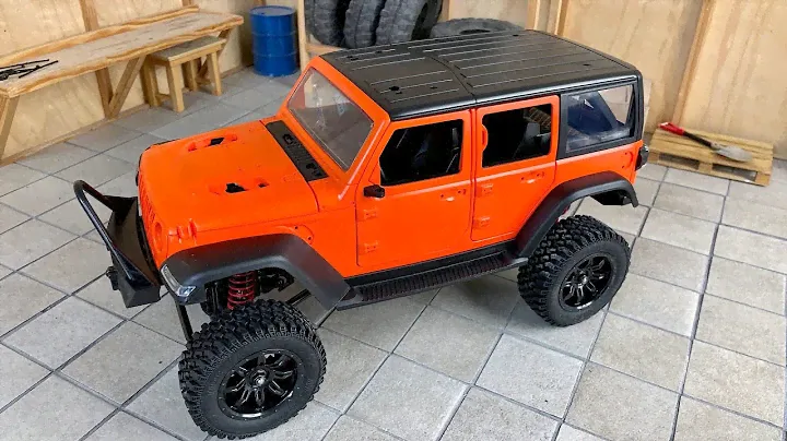 ✅ Первое знакомство с MN-128. Jeep Wrangler в 12 масштабе