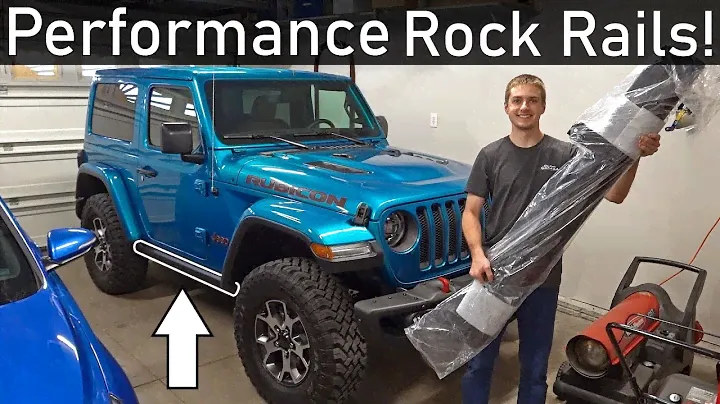 Установка рейлингов Mopar Performance Rock на 2-дверный Jeep Wrangler JL | 82215129AB