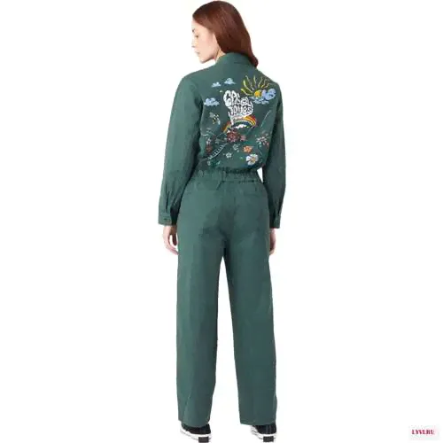 Комбинезон Wrangler Women Coverall Sycamore Green M для женщин