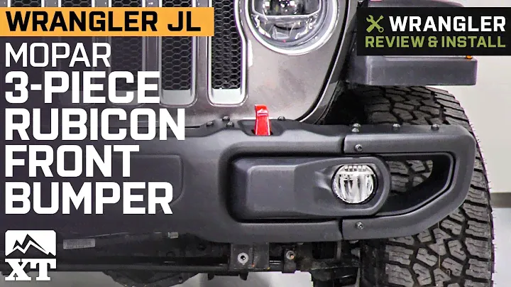 Jeep Wrangler JL Mopar: обзор и установка трехкомпонентного переднего бампера Rubicon