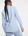 Wrangler denim shirt in lightwash blue