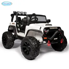 Детский электромобиль Barty Jeep Wrangler M999MP белый