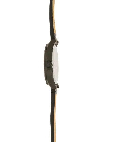 Часы Wrangler Black Leather Strap Obsidian-1