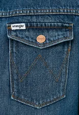 Жилет джинсовый Wrangler, Синий